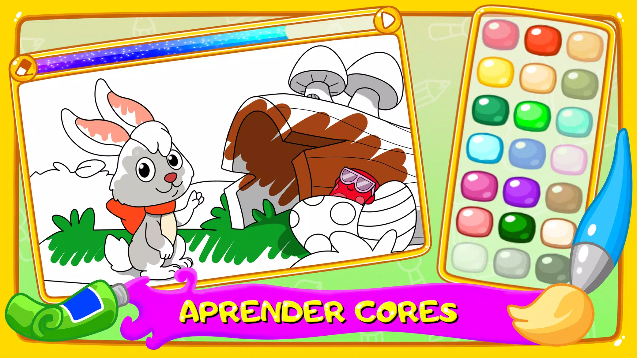 Jogos de colorir desenhos Infantil Jogos para bebe - Baixar APK para  Android