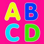 ABC kids! Alphabet, letters-icoon