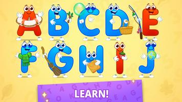 ABC kids! Alphabet, letters स्क्रीनशॉट 2