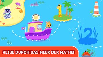Zahlen 123 - Kinder Lernspielе Plakat