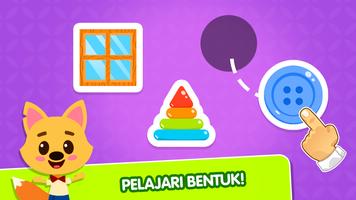 Belajar bentuk: game anak 2-4 poster