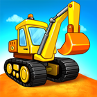 Car & Games for kids building icon