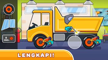 Mobil & gedung untuk anak-anak poster