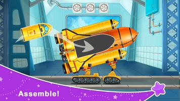 Rocket 4 space games Spaceship poster