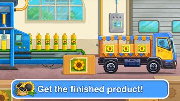 Tractor, car: kids farm games screenshot 3