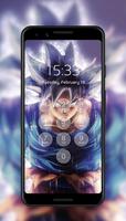 HD Goku Lock Screen Wallpapers الملصق