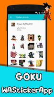 Goku Stickers For Whatsapp‏ (WAStickerApps) Plakat