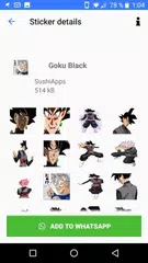 Baixar Goku WAStickerApps APK