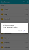 File, Directory Size Manager capture d'écran 3