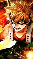 Katsuki Bakugo Wallpaper HD 4K 포스터