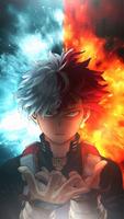 Shoto Todoroki Wallpaper HD 4K تصوير الشاشة 1