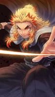 Kyojuro Rengoku Wallpaper HD syot layar 2
