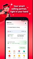 GoFood Merchant الملصق
