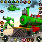 Train Robot transform Car Game ไอคอน