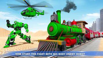 Train Robot transform Car Game 截图 2