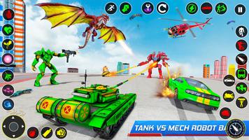 Armee-DrachenRoboter Transform Plakat