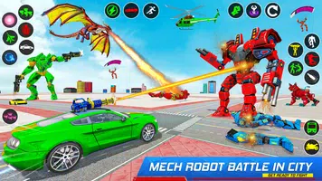 Quân đội rồng robot biến hình ảnh chụp màn hình 6