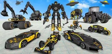 Excavator Robot War - Car Game