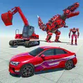 掘削機ロボットカーゲーム–象ロボットゲーム