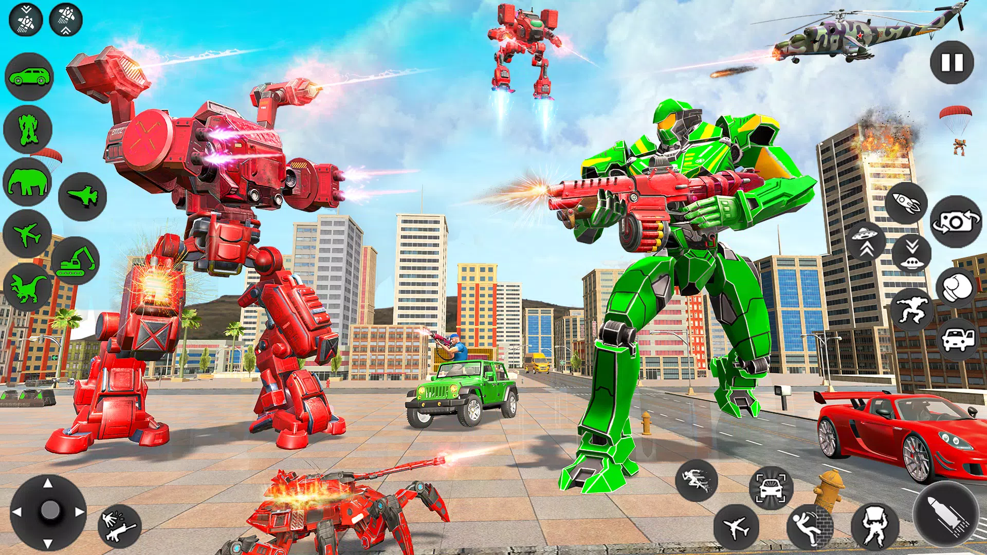 Jogo de Robô Spider Wars versão móvel andróide iOS apk baixar