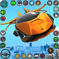 Flying Taxi Robot Transform 3D APK download