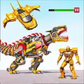 Flying Taxi Robot Car Games