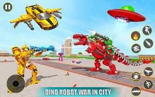 Flying Taxi Robot Transform 3D تصوير الشاشة 3