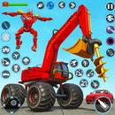 怪物起重机机器人汽车游戏 APK
