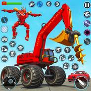 Download do APK de Jogo de carro robô escavadeira para Android