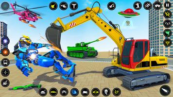 canavar vinç robot araba oyunu Ekran Görüntüsü 2