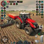 Trattore agricoltura gioco icon
