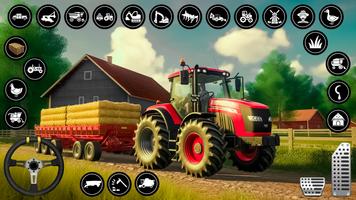Tractor Farming: Tractor Game Affiche