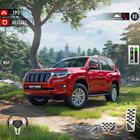 Offroad-Autosimulatorspiel 3D Zeichen