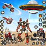Spaceship Robot Transform Game icône