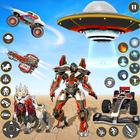 Spaceship Robot Transform Game иконка