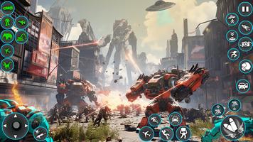 Spaceship Robot Transform Game скриншот 1