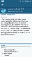 The London Book Fair capture d'écran 3