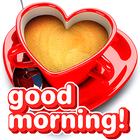 Good Morning Stickers آئیکن