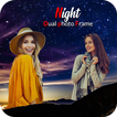 Night Dual Photo Frames