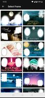 برنامه‌نما Night Dual Photo Frames عکس از صفحه