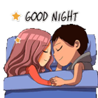 Good Night Stickers icône