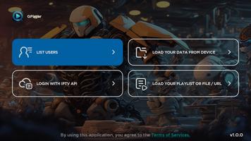 1 Schermata GPlayer Smart Stream IPTV
