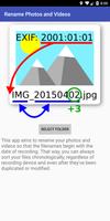 Rename Photos and Videos الملصق