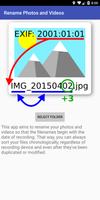 Rename Photos and Videos Cartaz