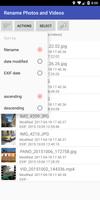 Rename Photos and Videos screenshot 1