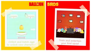 پوستر Balloon Birds