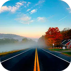 Autumn road (backgrounds & themes) APK download