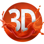 3D wallpapers in 4K آئیکن