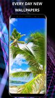Tropical phone wallpapers poster