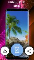Wallpaper telepon tropis screenshot 2
